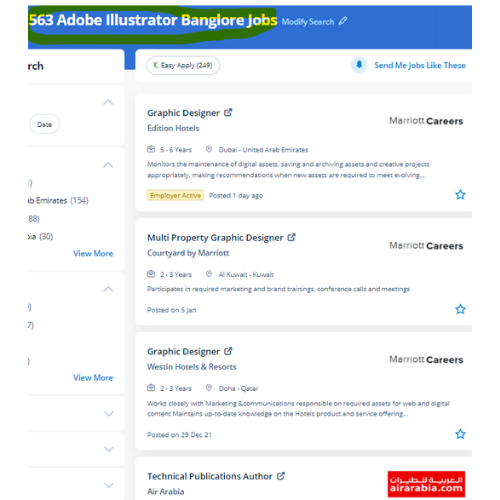 Adobe Illustrator internship jobs in Chennai
