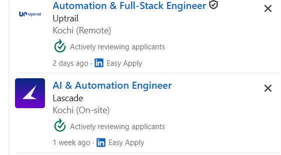 AI Automation with n8n & Make.com internship jobs in Pune