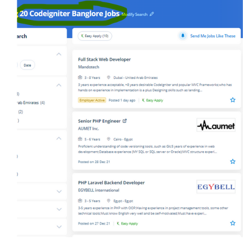 Codeigniter internship jobs in Kozhikode