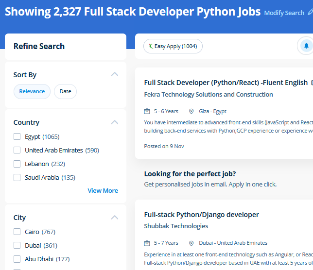 Web Development internship jobs in Cochin