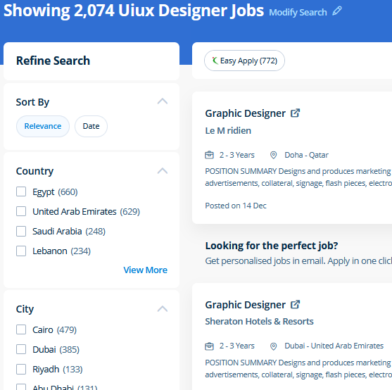 UI/UX Design internship jobs in Chennai