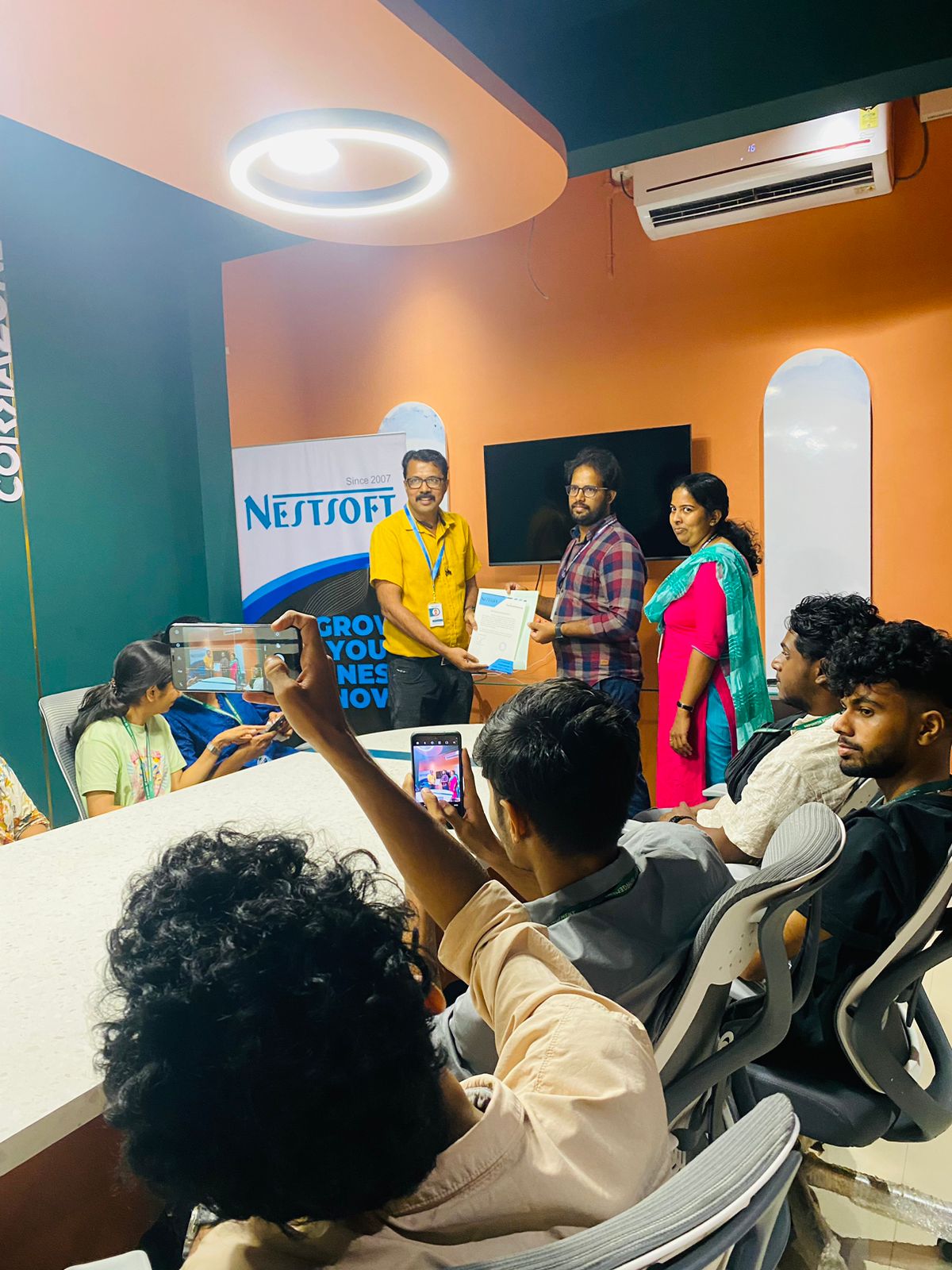 Internship/projects in thrissur